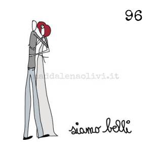 096 12 x 12 cm - biglietto + busta + filo