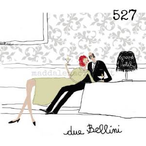 527 12 x 12 cm - biglietto + busta + filo