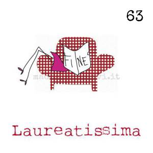 063 12 x 12 cm - biglietto + busta + filo