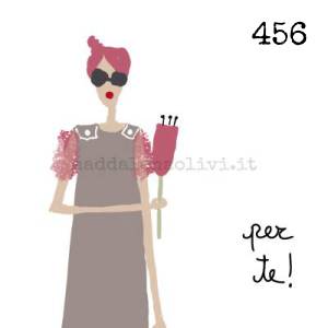 456 12 x 12 cm - biglietto + busta + filo