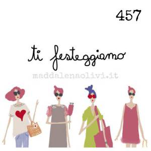 457 12 x 12 cm - biglietto + busta + filo