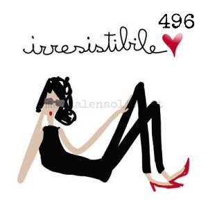 496 12 x 12 cm - biglietto + busta + filo