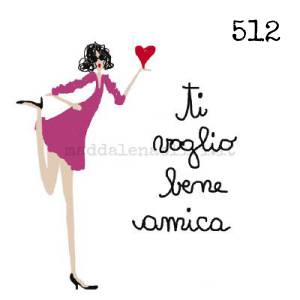 512 12 x 12 cm - biglietto + busta + filo