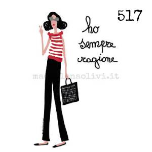 517 12 x 12 cm - biglietto + busta + filo