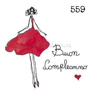 559 12 x 12 cm - biglietto + busta + filo