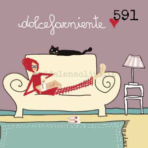 591 12 x 12 cm - biglietto + busta + filo