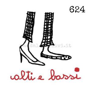 624 12 x 12 cm - biglietto + busta + filo