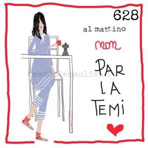  12 x 12 cm - biglietto + busta + filo