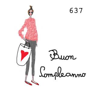  12 x 12 cm - biglietto + busta + filo