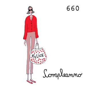  12 x 12 cm - biglietto + busta + filo