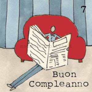 007 12 x 12 cm - biglietto + busta + filo