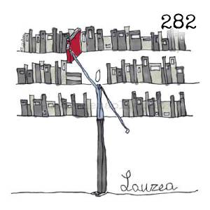 282 12 x 12 cm - biglietto + busta + filo