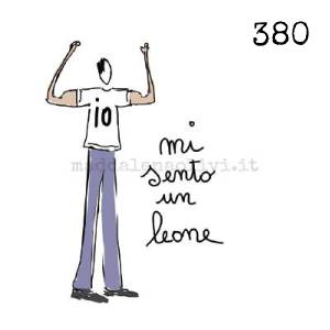 380 12 x 12 cm - biglietto + busta + filo