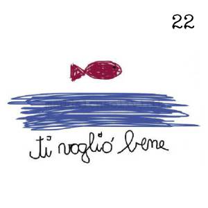 022 12 x 12 cm - biglietto + busta + filo