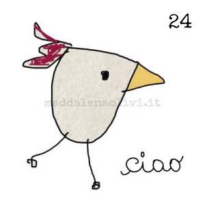 024 12 x 12 cm - biglietto + busta + filo