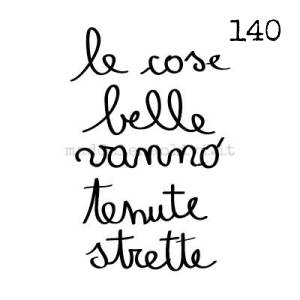 140 12 x 12 cm - biglietto + busta + filo