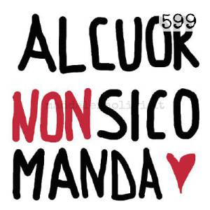 599 12 x 12 cm - biglietto + busta + filo