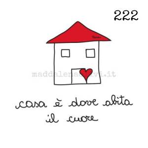  12 x 12 cm - biglietto + busta + filo