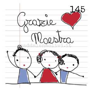 145 12 x 12 cm - biglietto + busta + filo