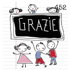 452 12 x 12 cm - biglietto + busta + filo